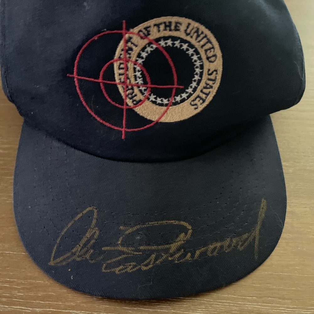 Clint Eastwood Autographed In The Line Of Fire Hat